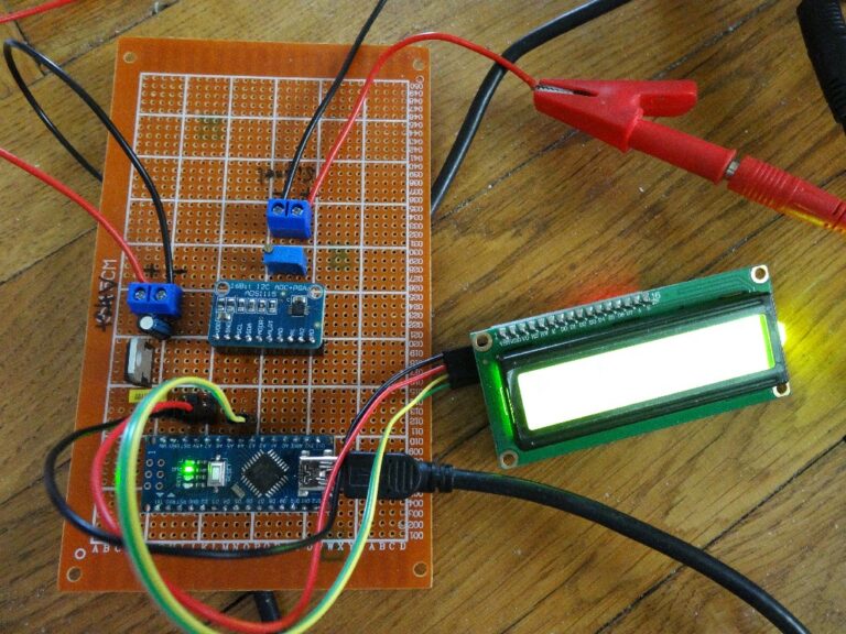PiraniManometer Arduino Stoppi