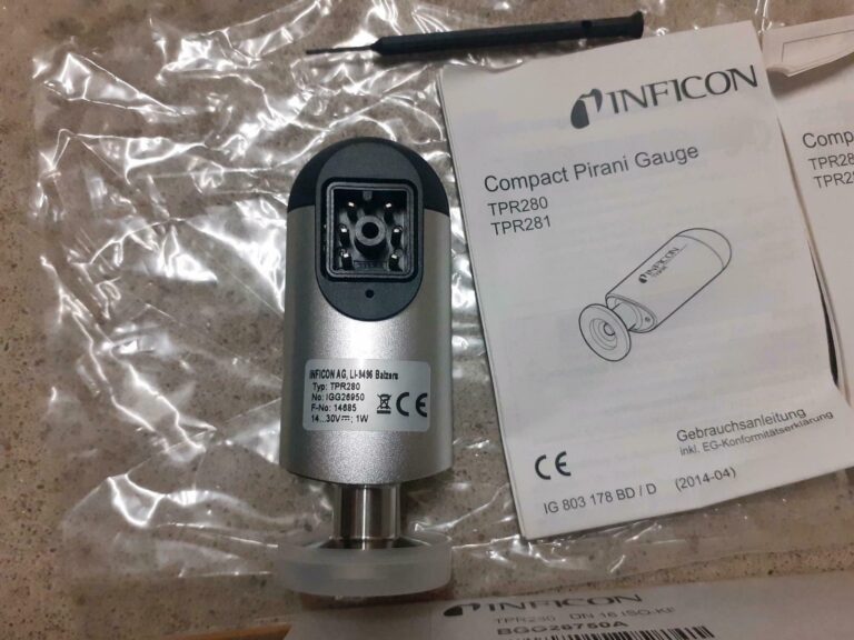 PiraniManometer Arduino Stoppi