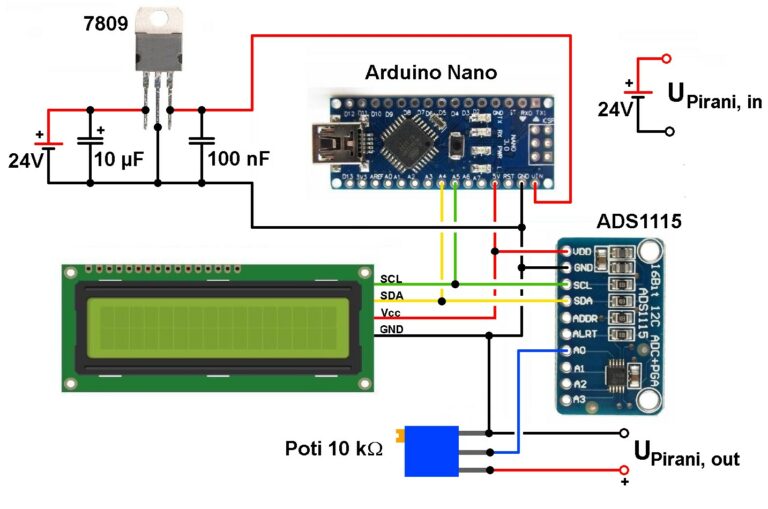 PiraniManometer Arduino Stoppi