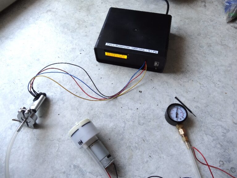 PiraniManometer Arduino Stoppi