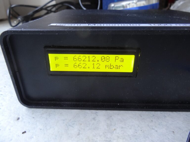 PiraniManometer Arduino Stoppi
