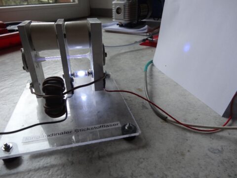 Stickstofflaser longitudinal Stoppi